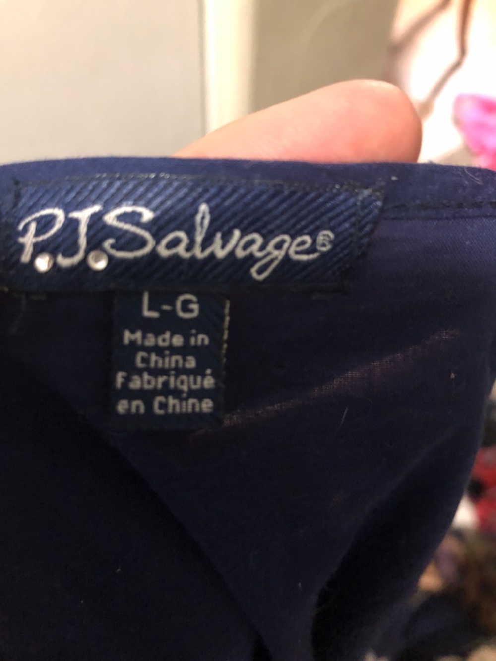 P.J Salvaje  Tunic In Navy. Size L - Picture 4 of 4
